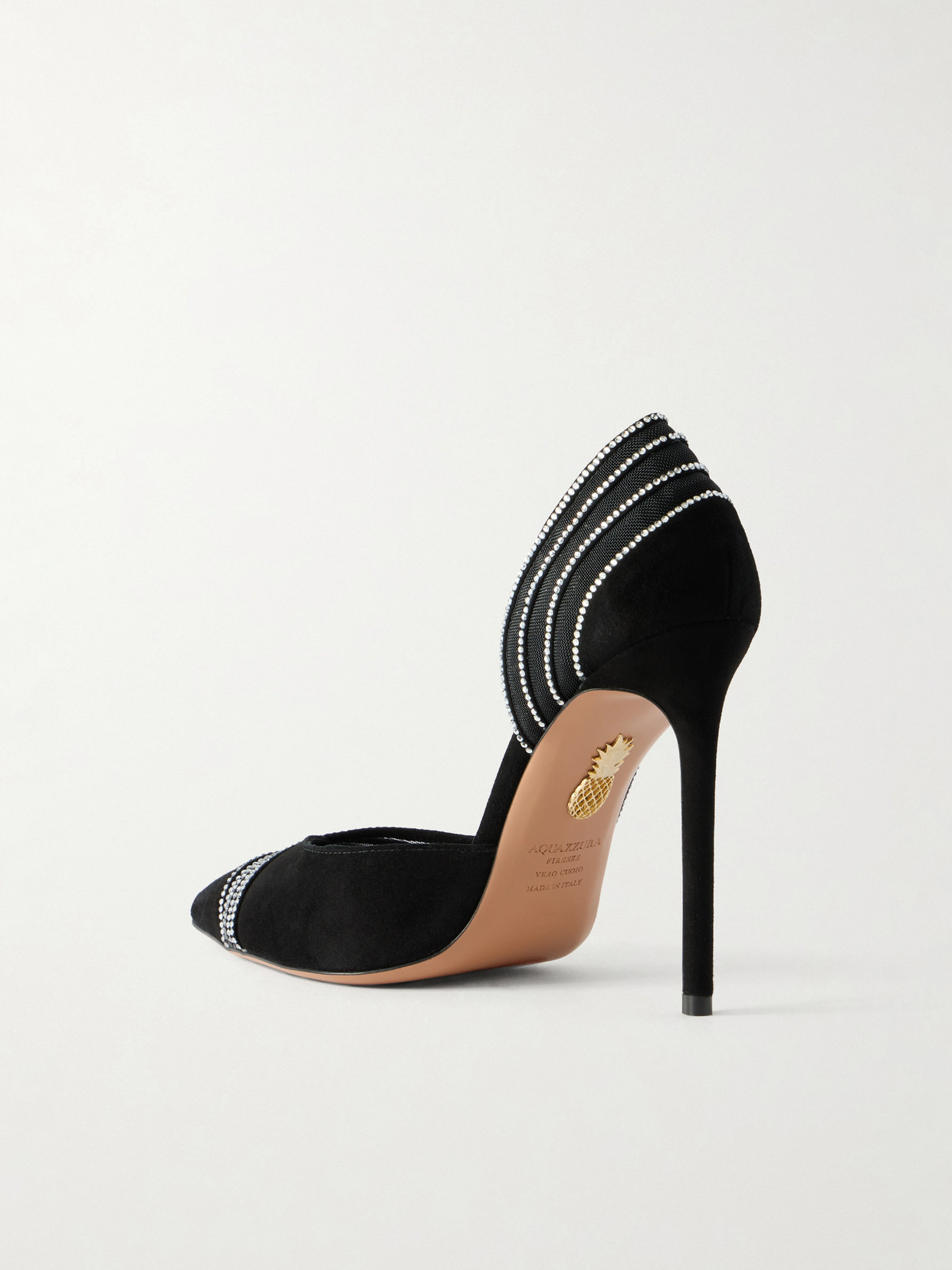 Dream Girl 105 Embellished Suede And Pumps