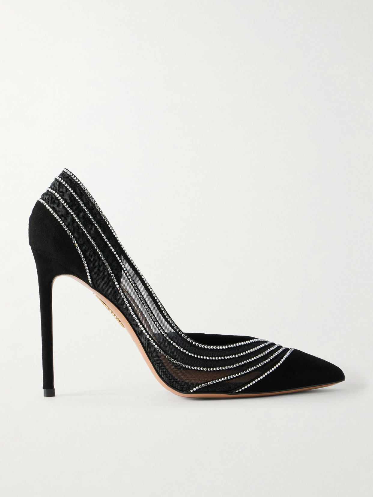 Dream Girl 105 Embellished Suede And Pumps