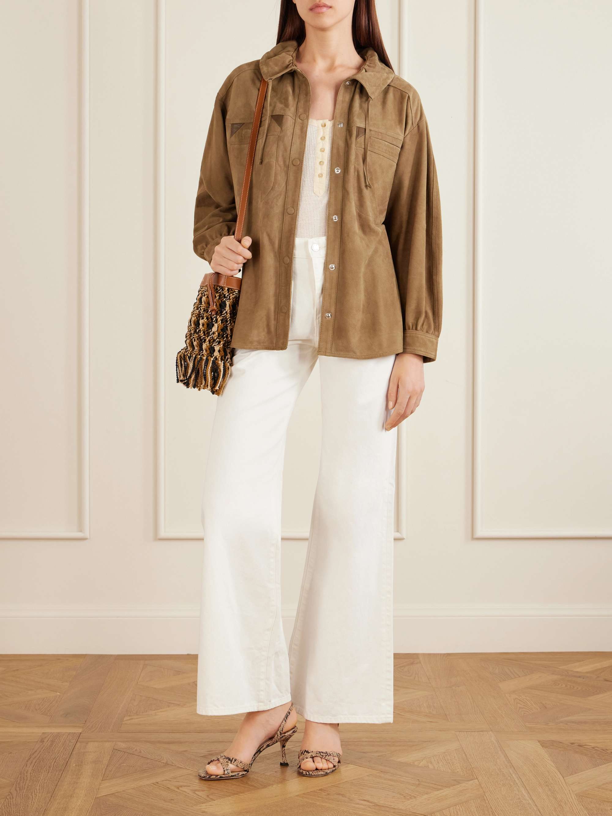 JIMMY CHOO Elsy 70 snake-effect leather sandals | NET-A-PORTER