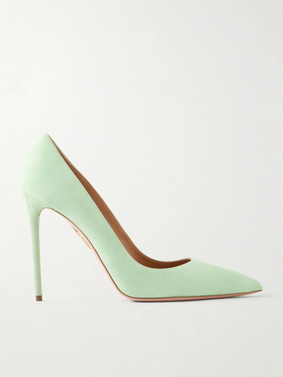 Purist 105 suede pumps