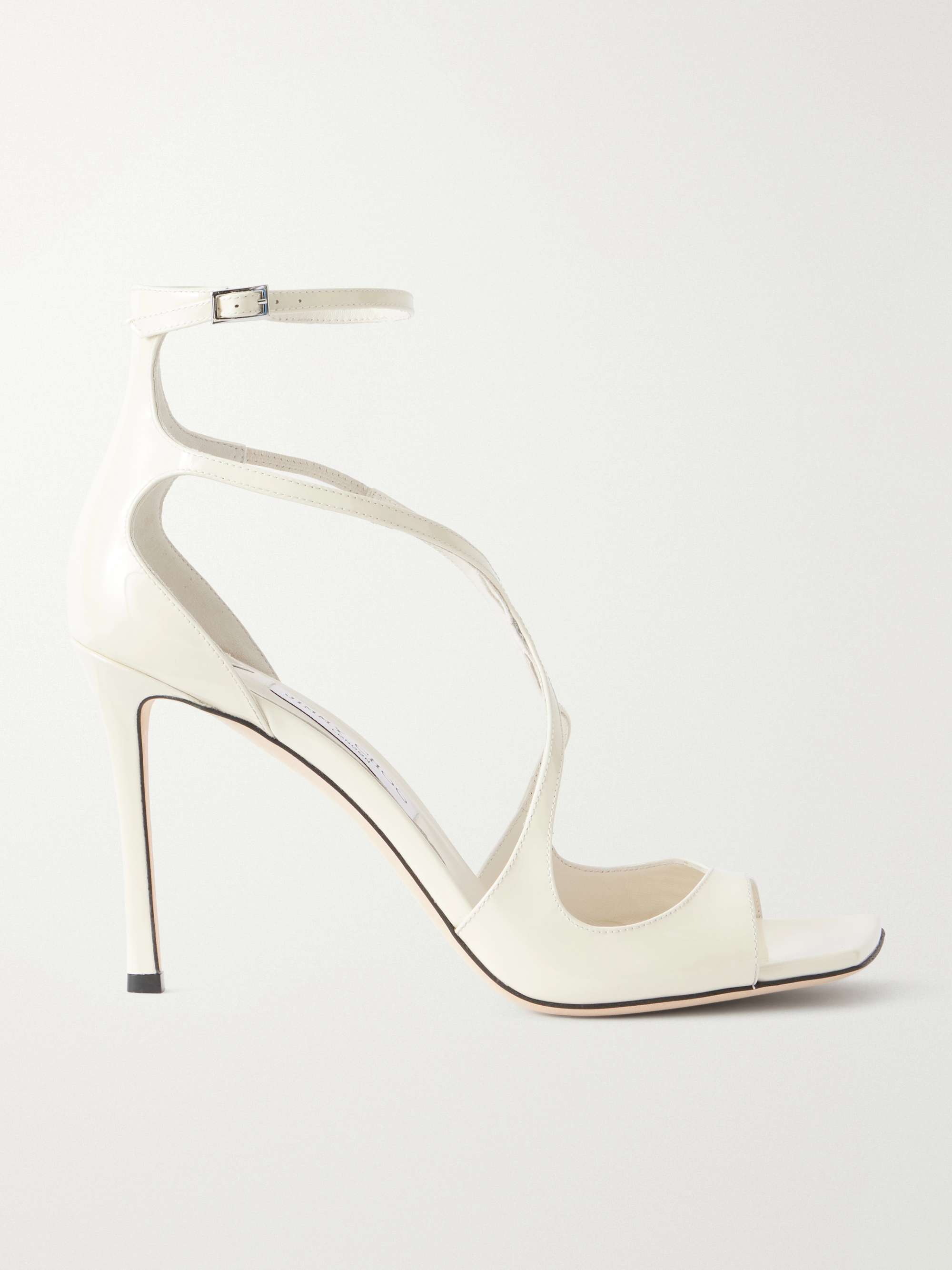 JIMMY CHOO Azia 95 patent-leather sandals