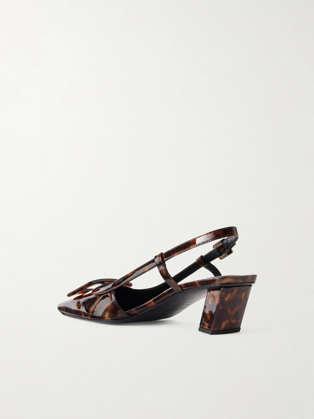 Belle Vivier 45 Animal-Print Slingback