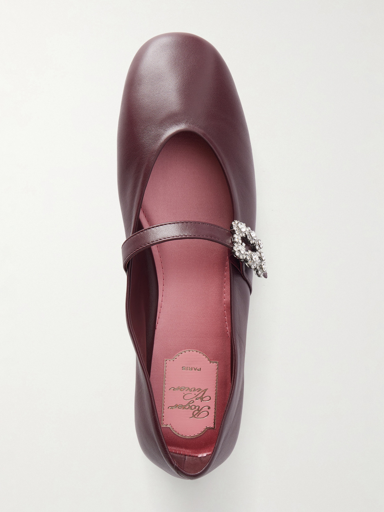 Efflorescence 10 Crystal-Embellished Ballet Flats