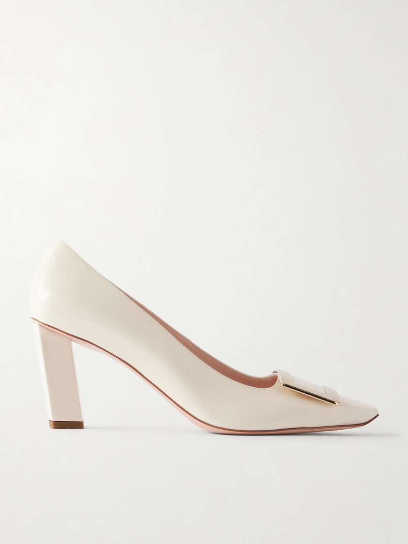 Roger Vivier Belle Vivier 75 Buckled Patent-leather Pumps | Thumbnail 6 Roger Vivier Belle Vivier 75 Buckled Patent-leather Pumps | Thumbnail 6