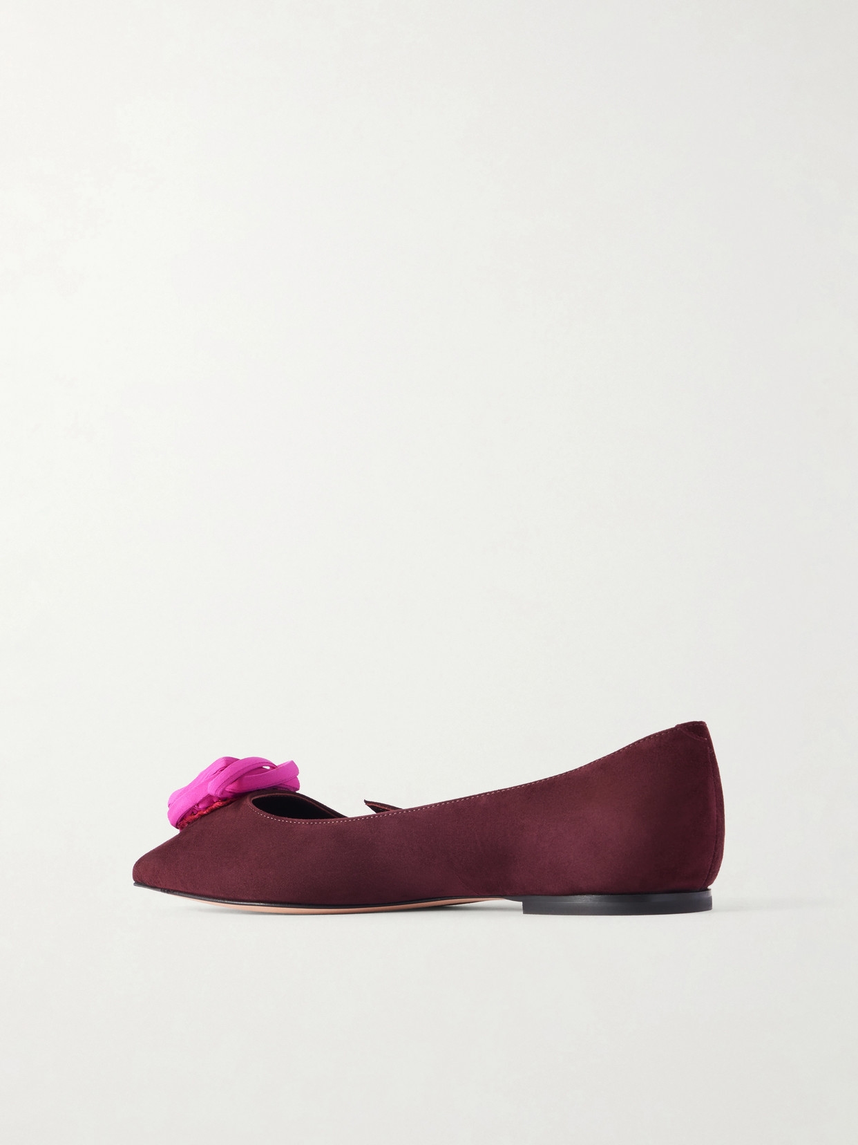 Rose Ball Ballet Flats