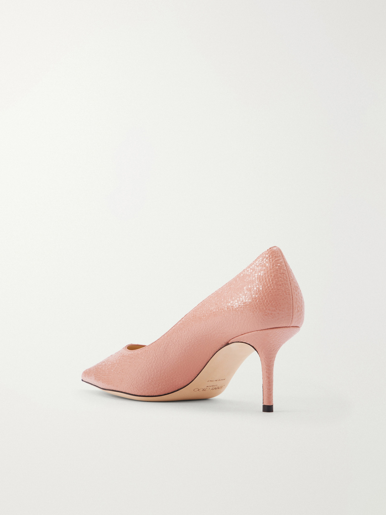 Love 65 Crackled-Leather Pumps