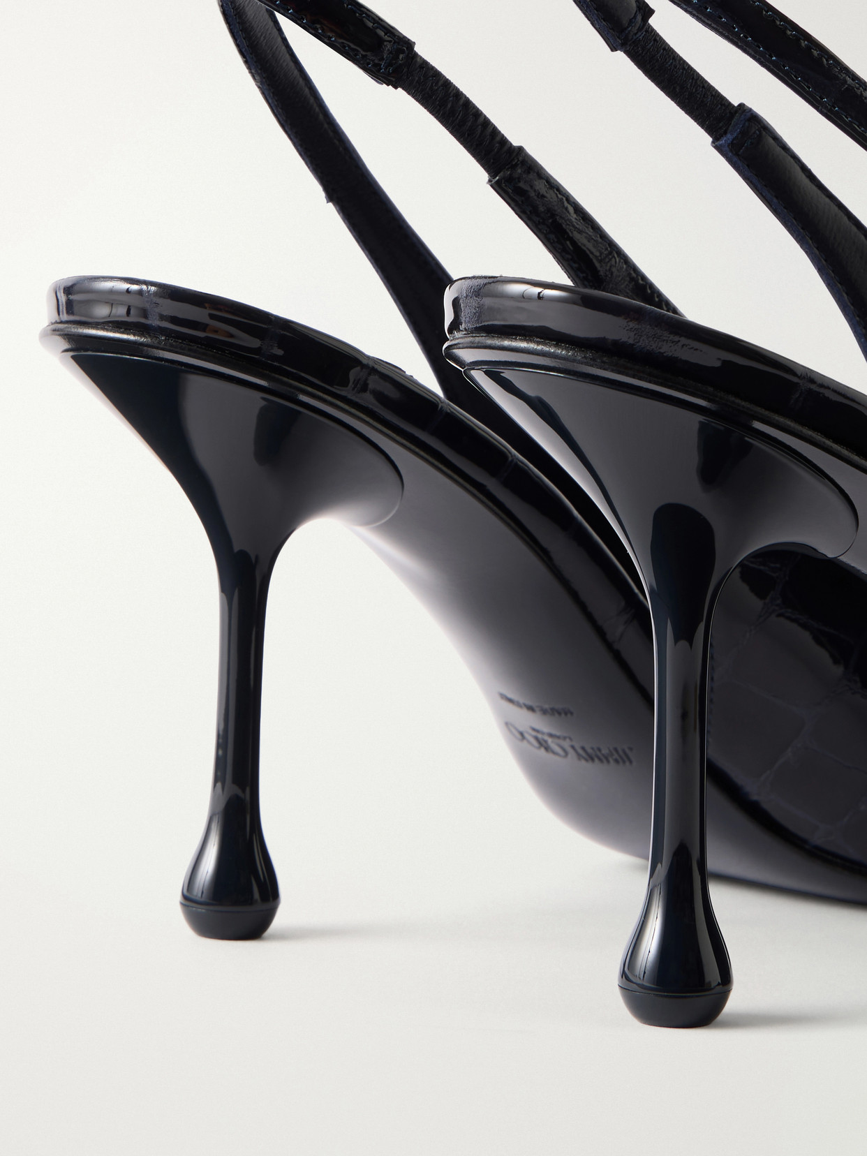 Isa 80 Croc-Effect Slingback