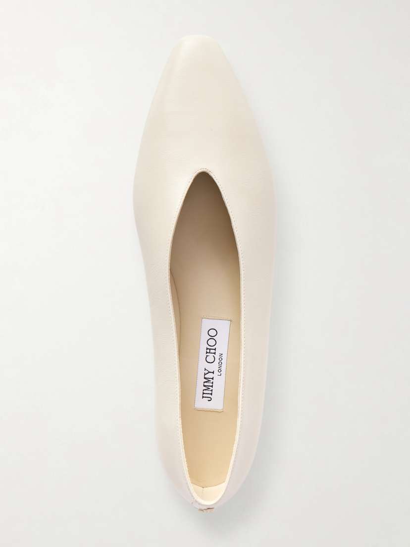 Jimmy Choo Margot Leather Ballet Flats | Thumbnail 6