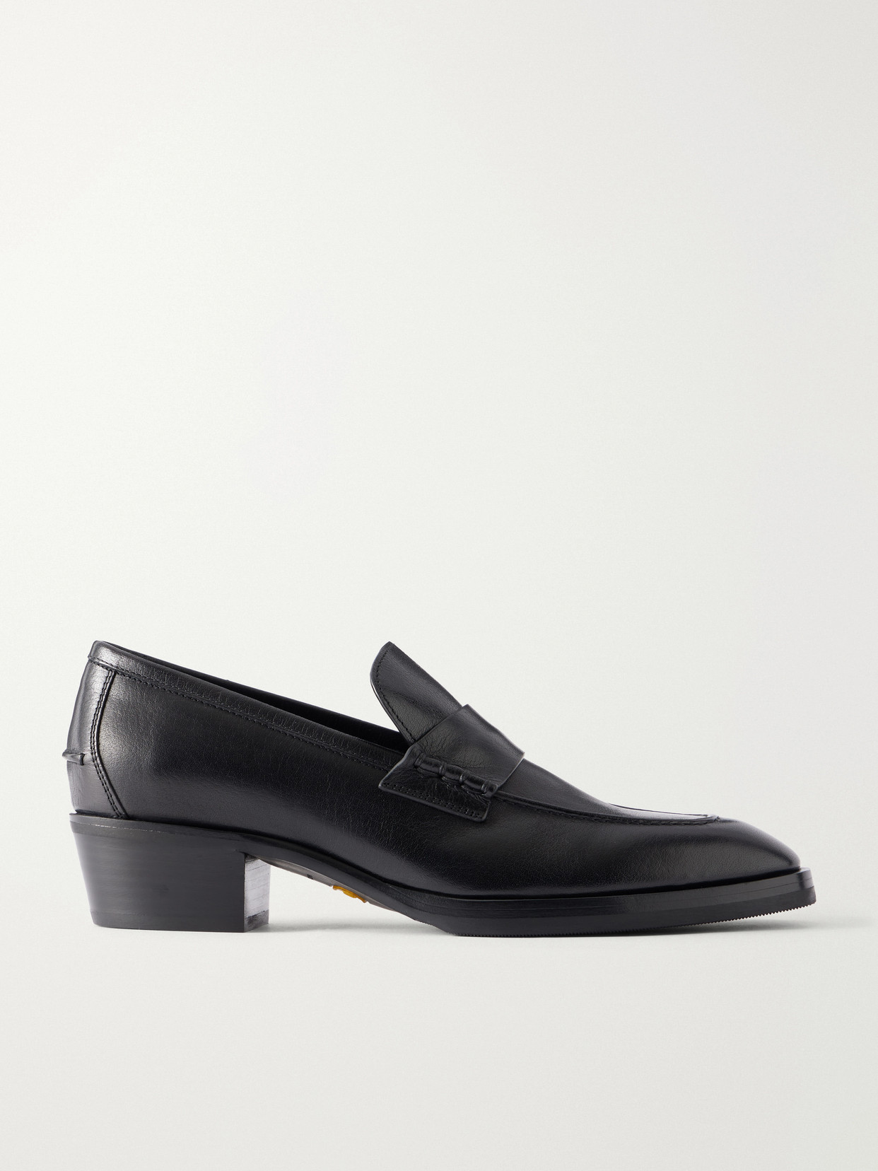 Jimmy Choo Wilder Leather Loafers In Black