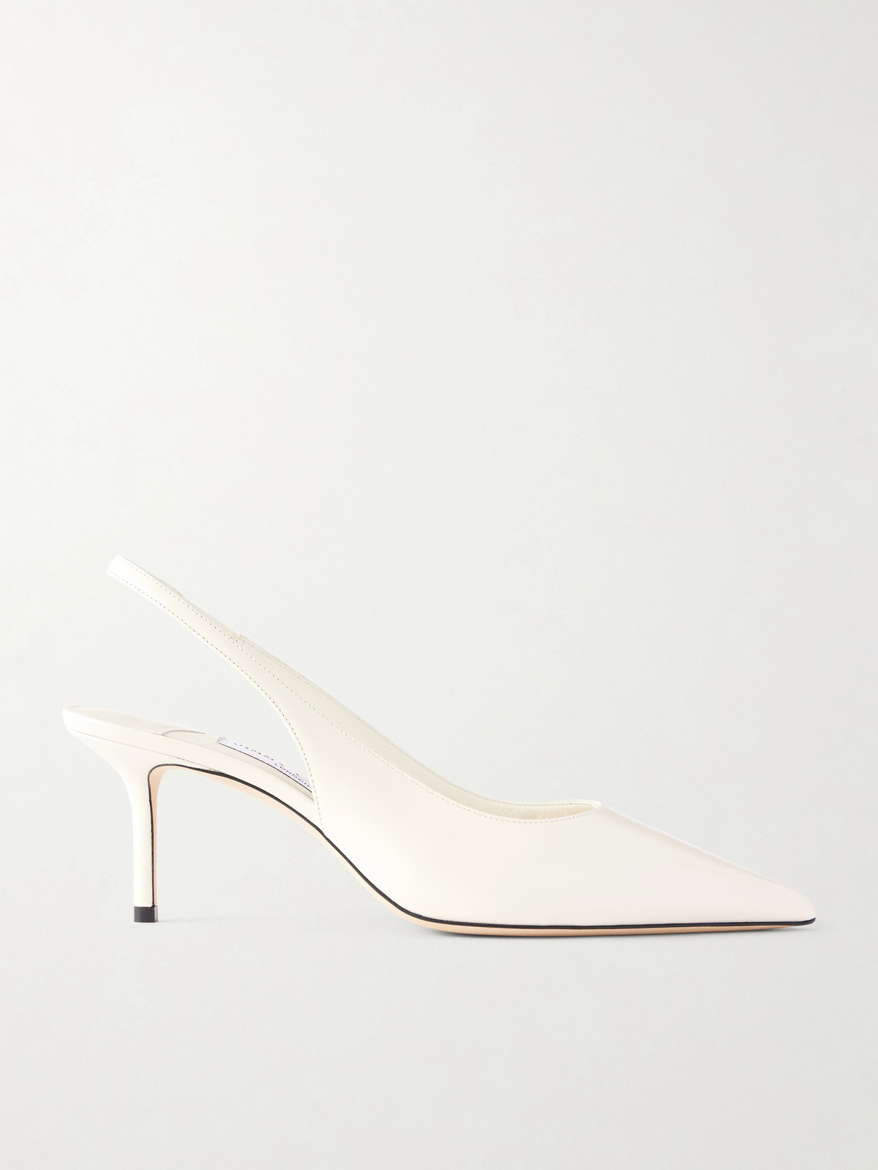 Jimmy Choo Love 65 Leather Pumps In White