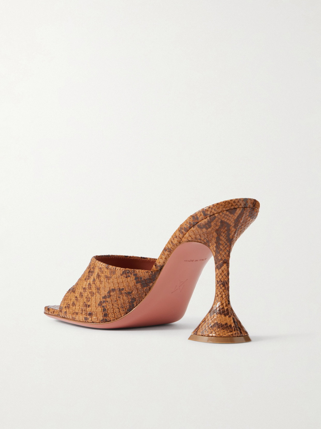 Lupita 95 Snake-Effect Mules