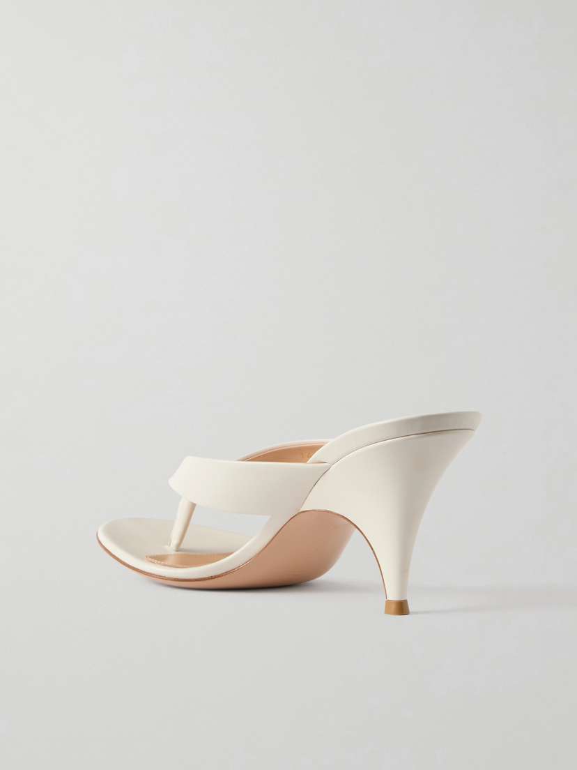 Gianvito Rossi Sofia 70 Leather Thong Sandals | Thumbnail 3 Gianvito Rossi Sofia 70 Leather Thong Sandals | Thumbnail 3