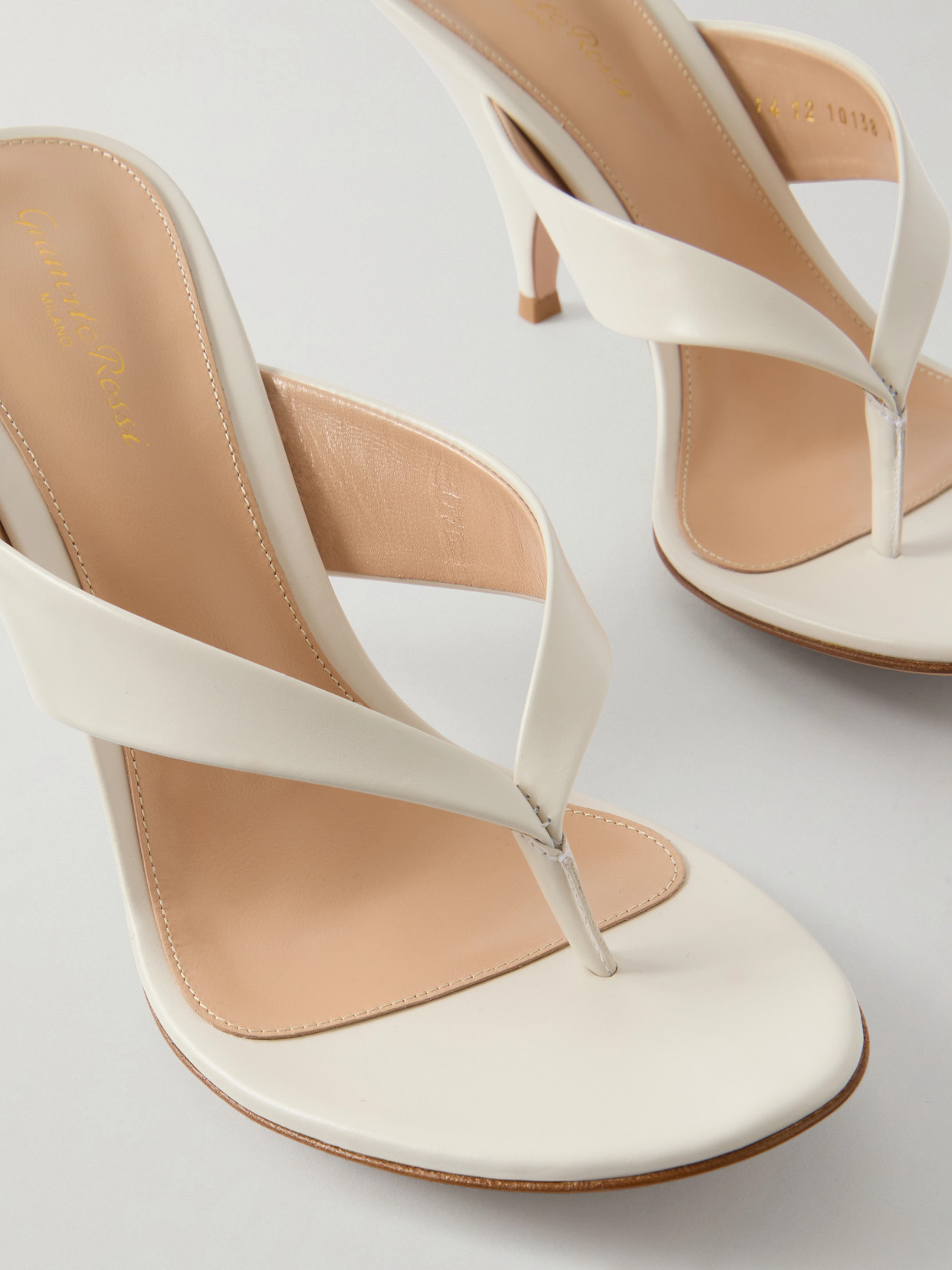 Sofia 70 Leather Thong Sandals