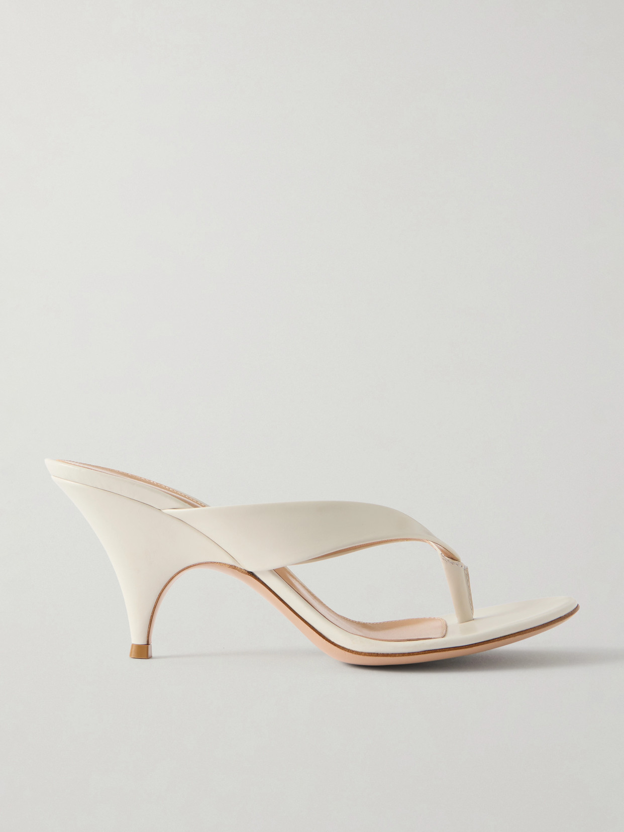 Sofia 70 Leather Thong Sandals