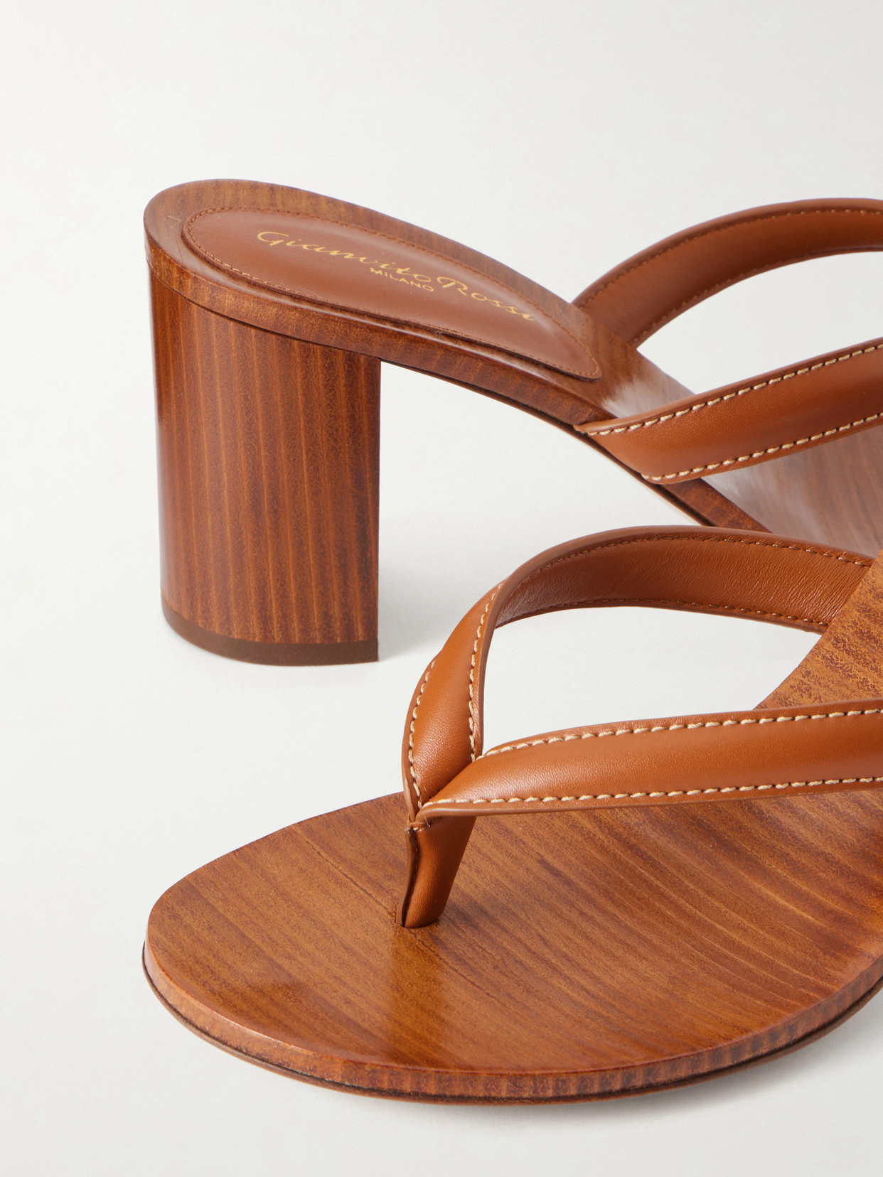 Leather 70 Heel