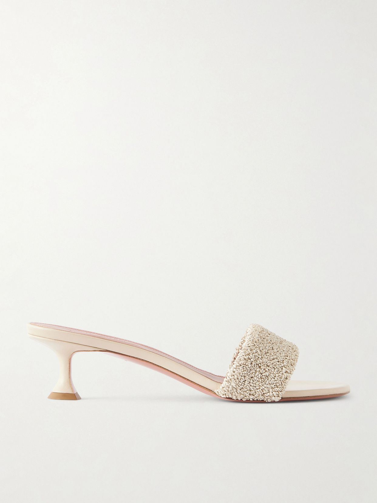 Andreea 45 raffia mules