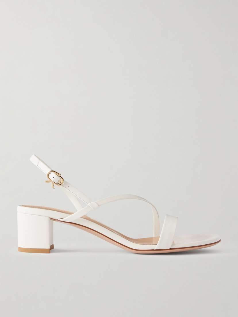 Gianvito Rossi Betsey 45 Leather Sandals