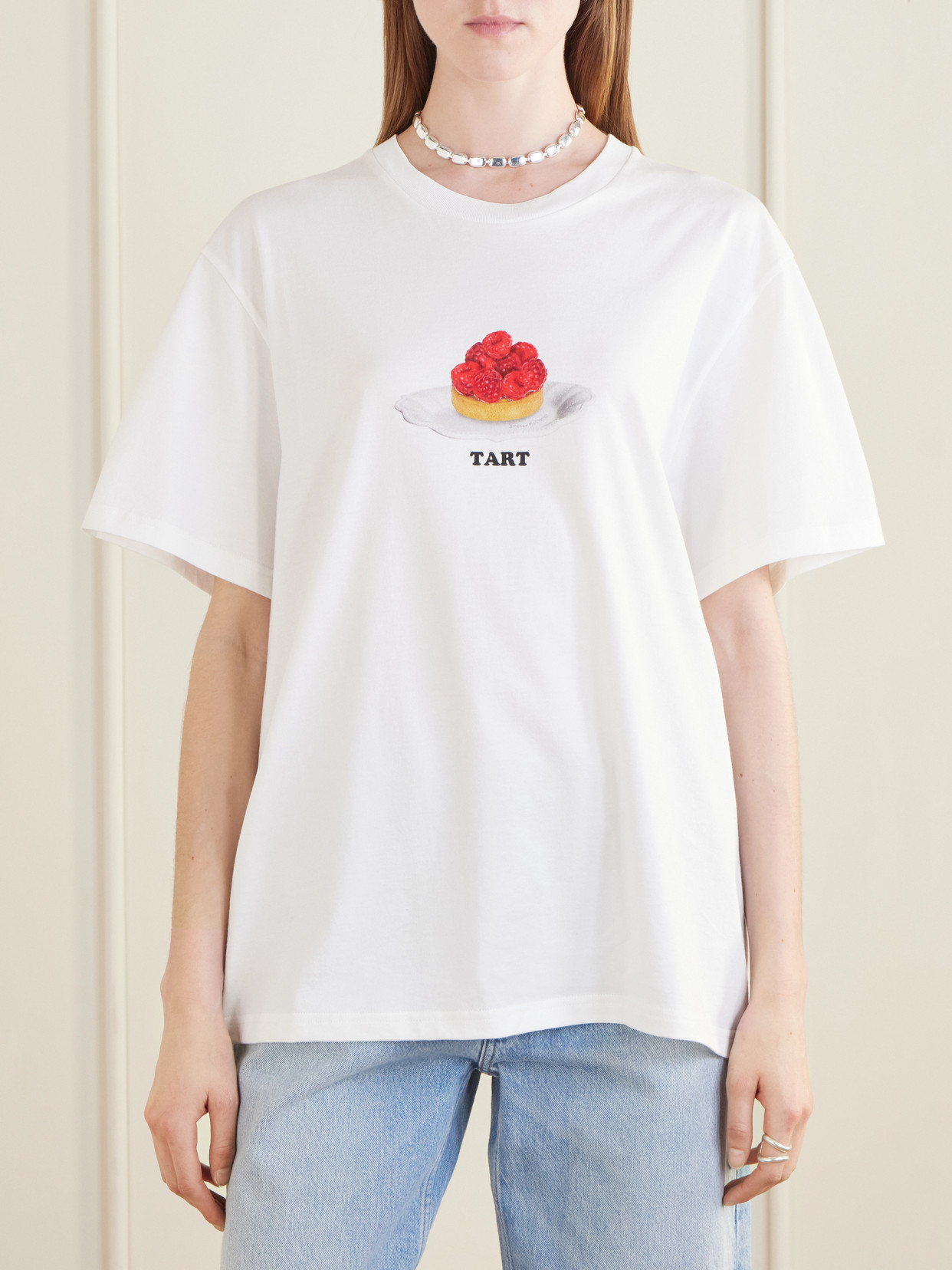 Printed Cotton-Jersey T-Shirt