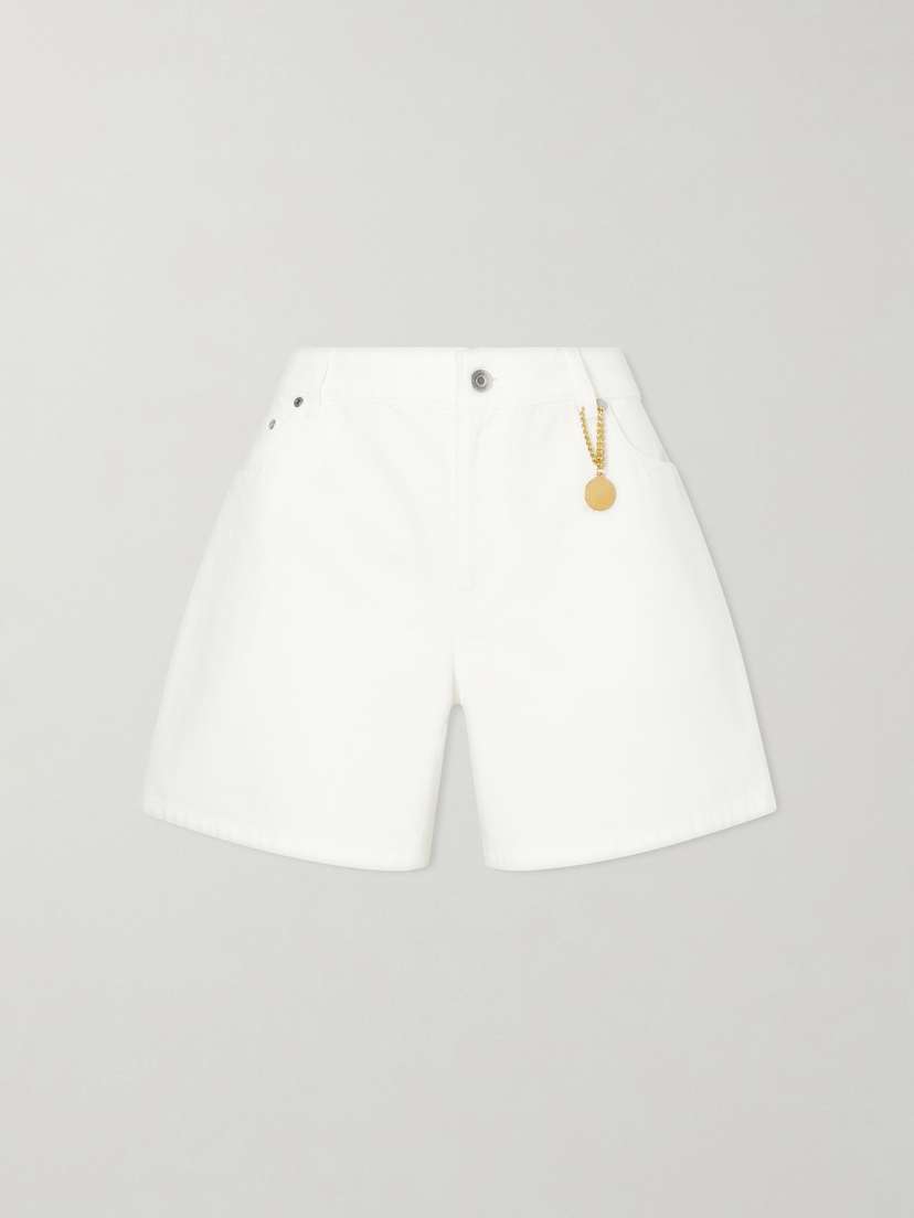 Stella McCartney Mid-rise Straight-leg Shorts