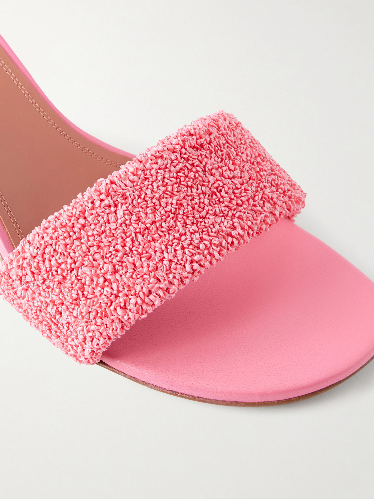 Andreea 45 Raffia Mules