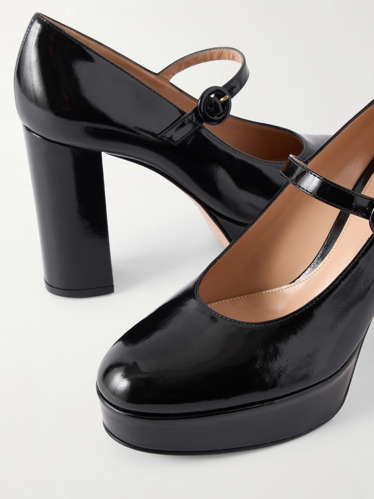 70 Patent-Leather Mary Jane Pumps