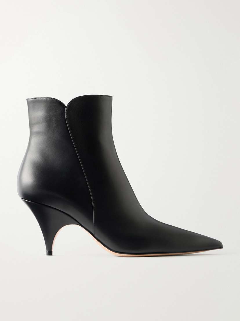Gianvito Rossi Leather 70 Ankle Boots