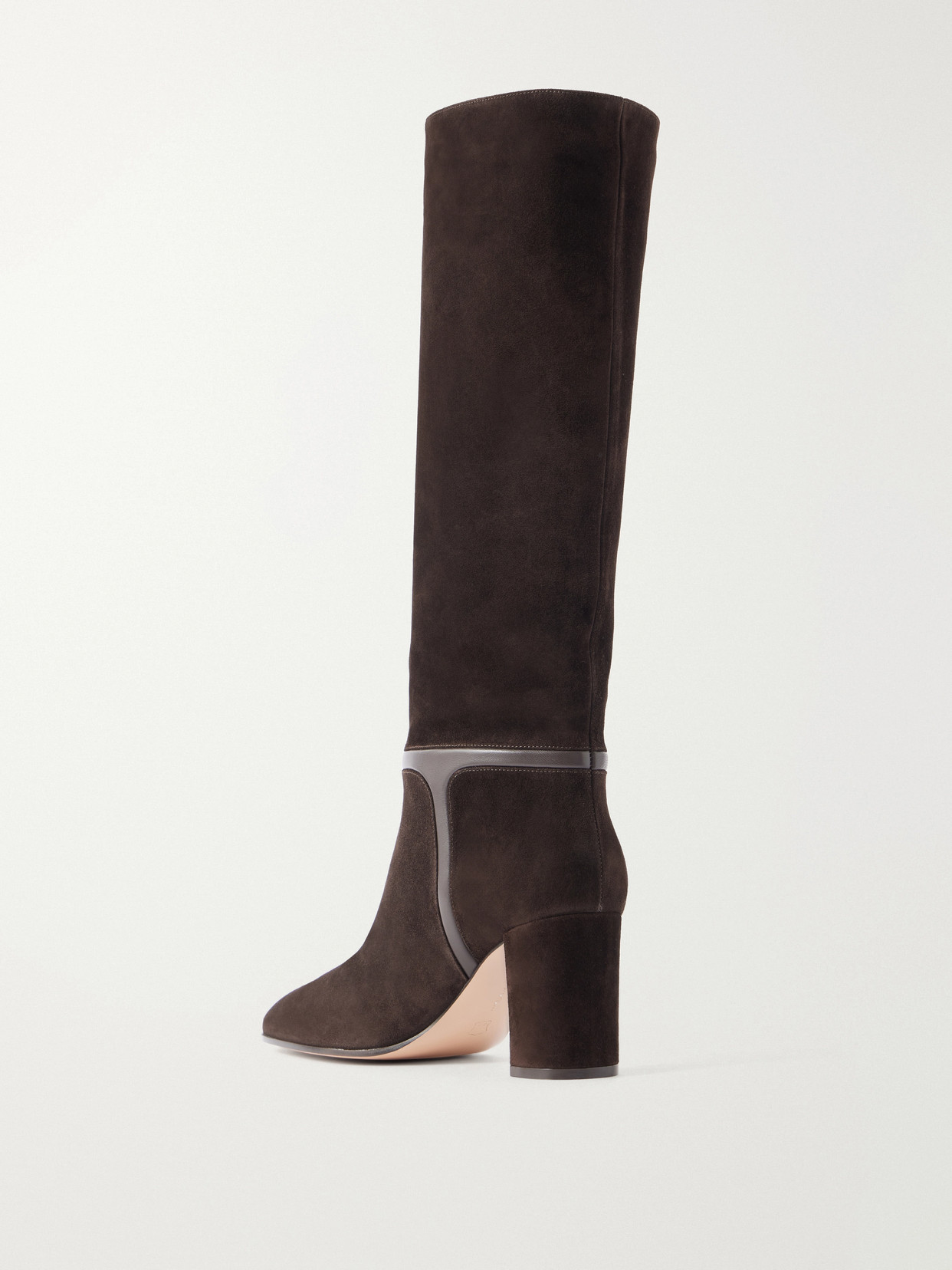75 Suede Knee Boots