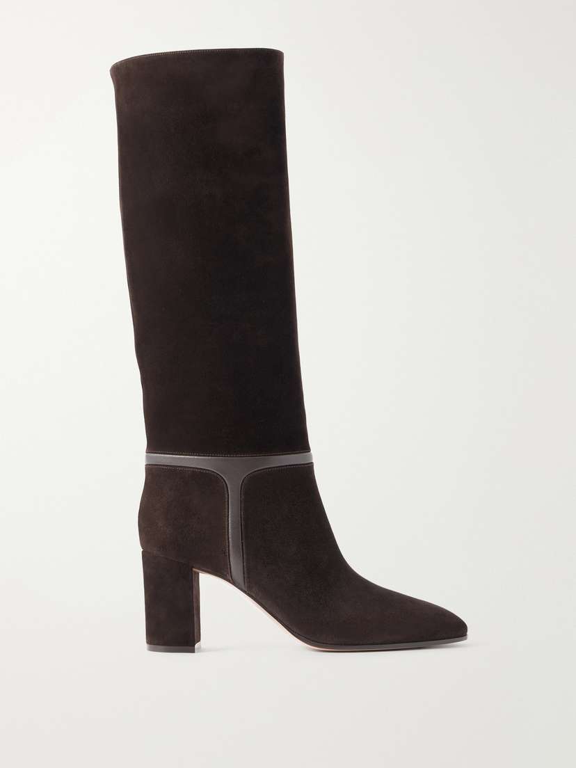 Gianvito Rossi 75 Suede Knee Boots | Thumbnail 6