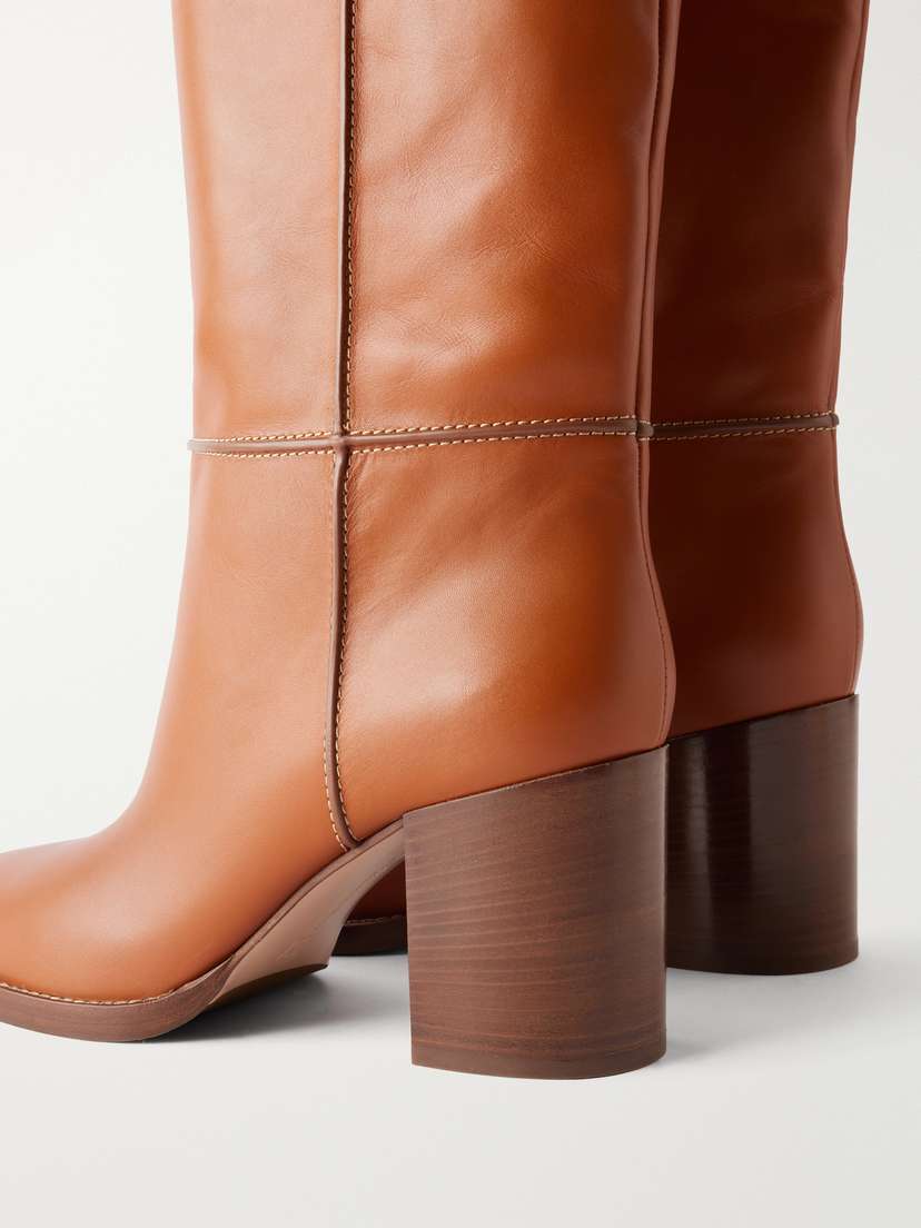 Gianvito Rossi 70 Leather Knee Boots | Thumbnail 5