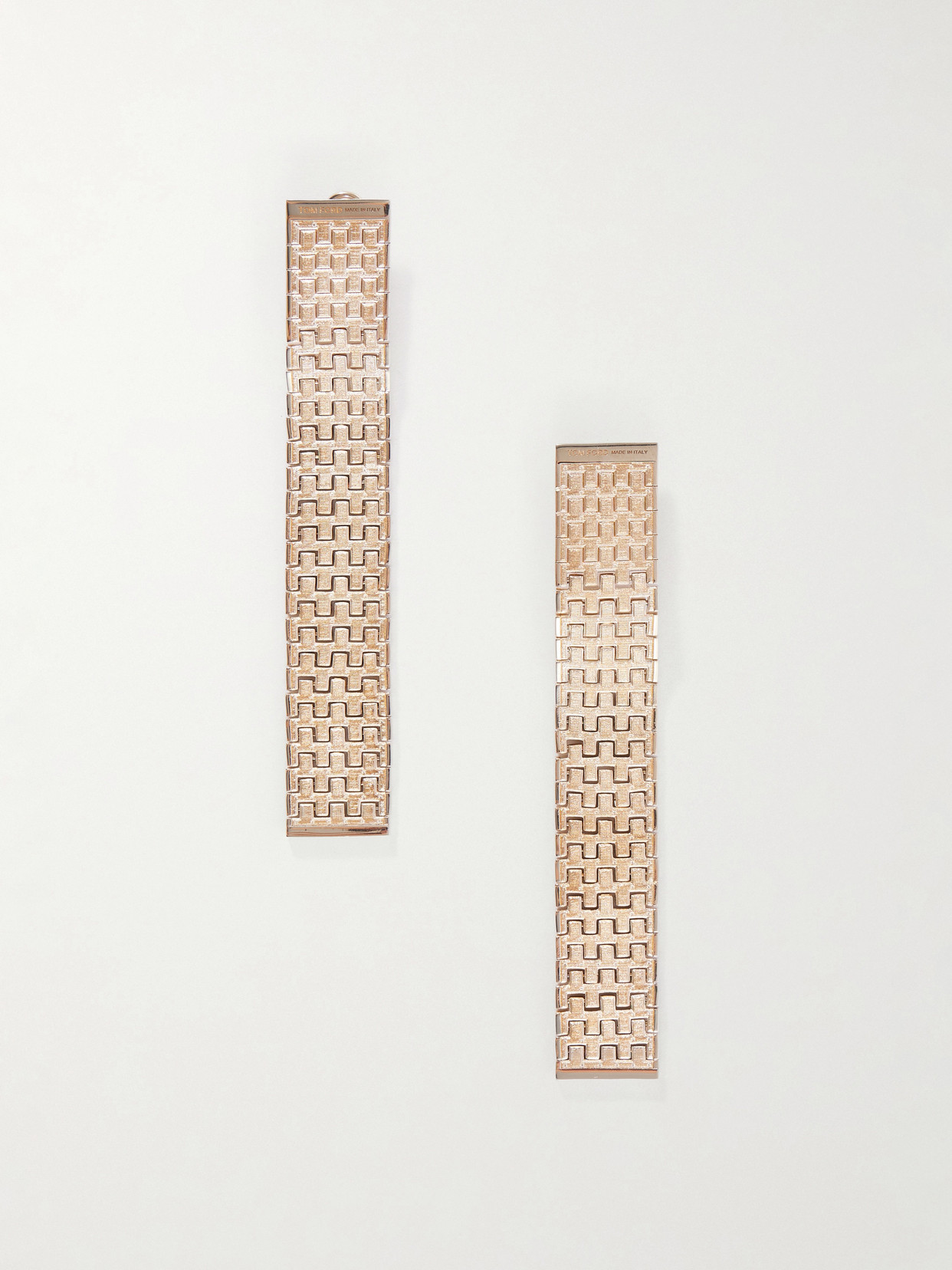 Tom Ford Aion Gold-tone Earrings
