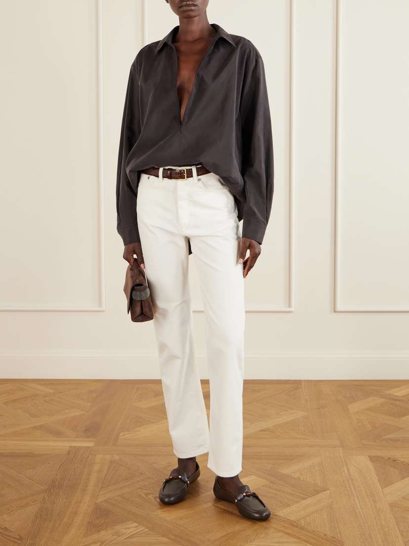 Gianvito Rossi Embellished Leather Loafers | Thumbnail 4 Gianvito Rossi Embellished Leather Loafers | Thumbnail 4