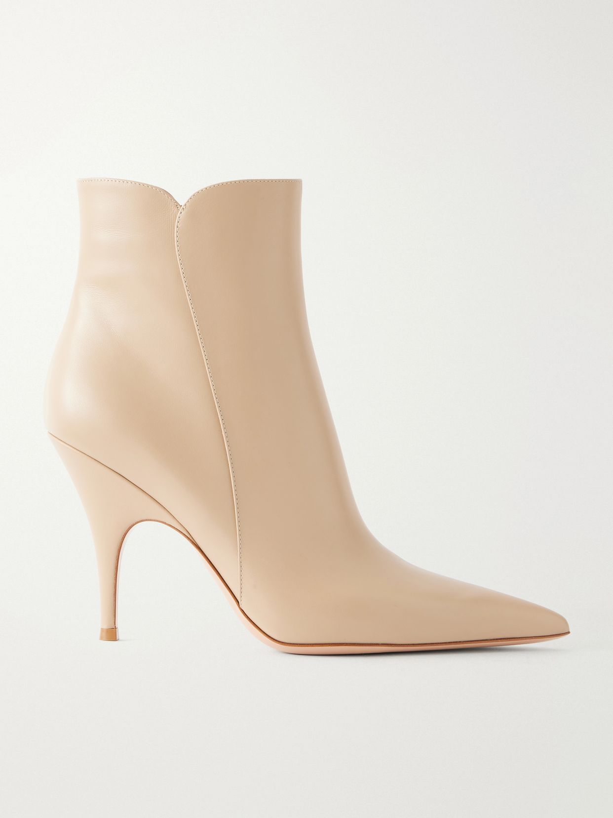 sofia 95 leather ankle boots