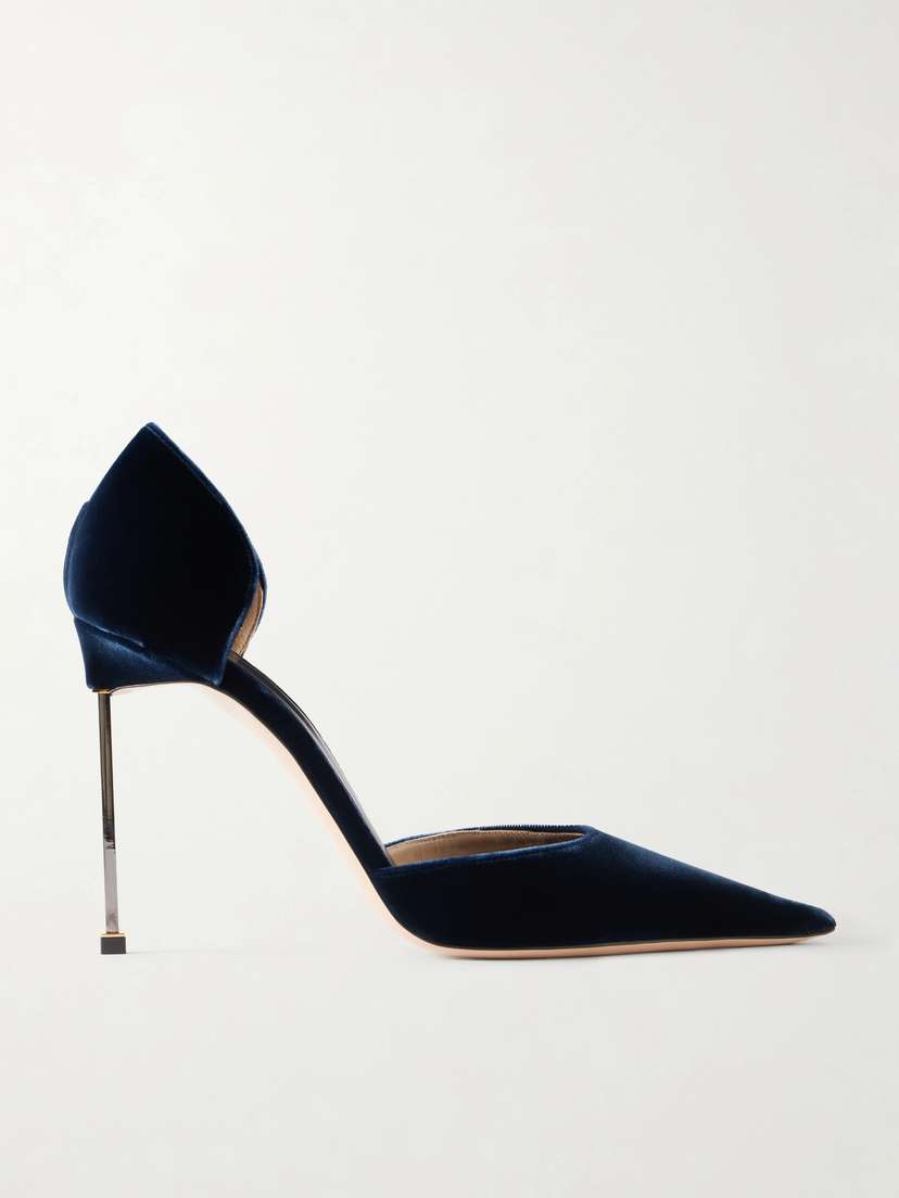 Tom Ford 105 Velvet Pumps | Thumbnail 6 Tom Ford 105 Velvet Pumps | Thumbnail 6