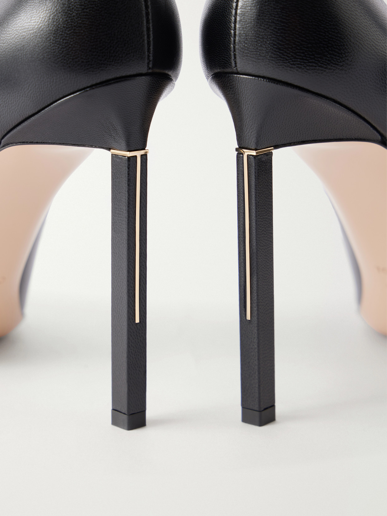 Shiny Leather 105 Pumps