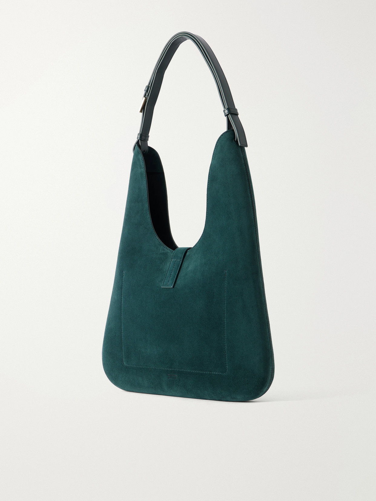 T-Embellished Medium Shoulder Bag