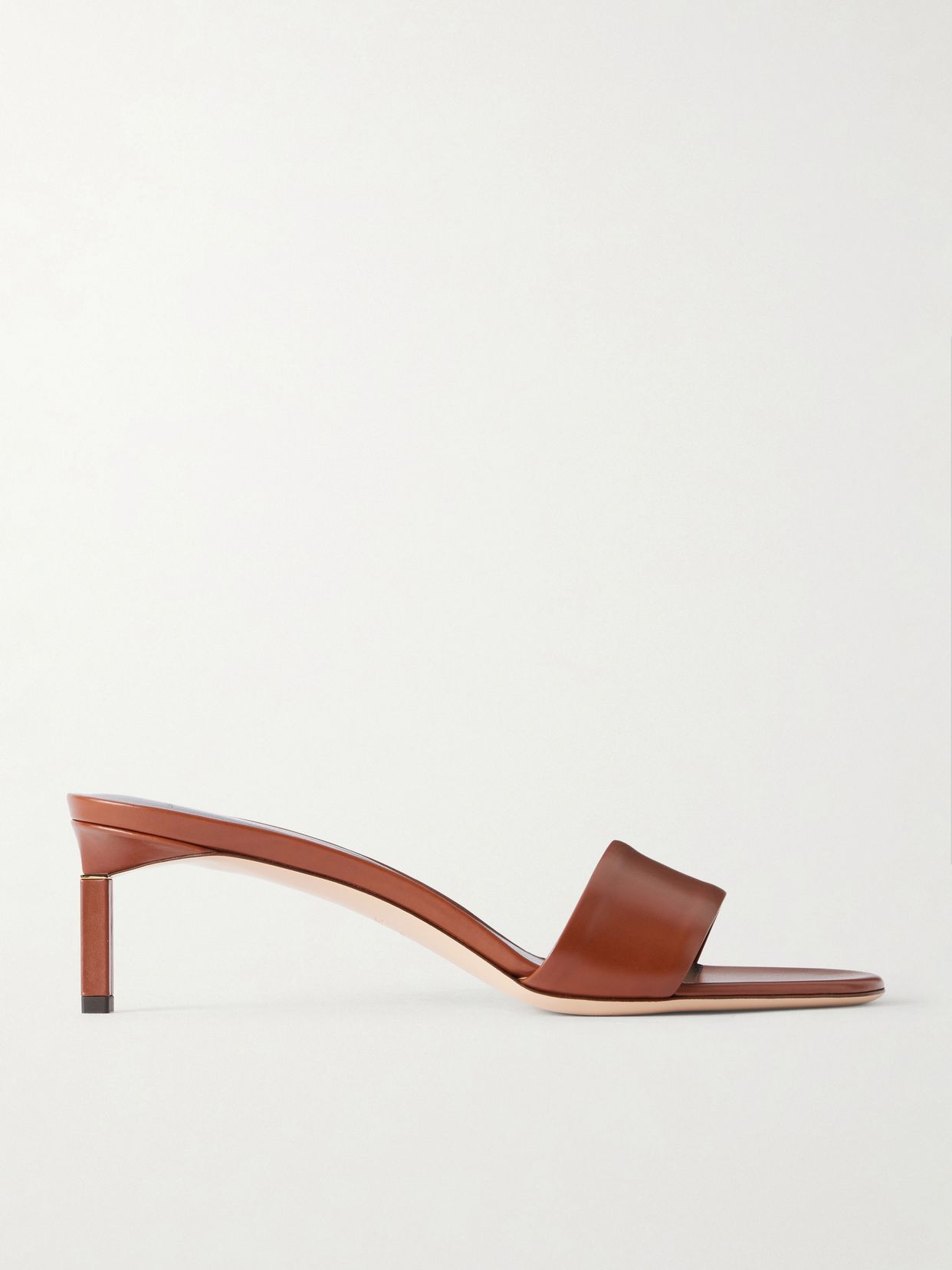 T 55 leather mule