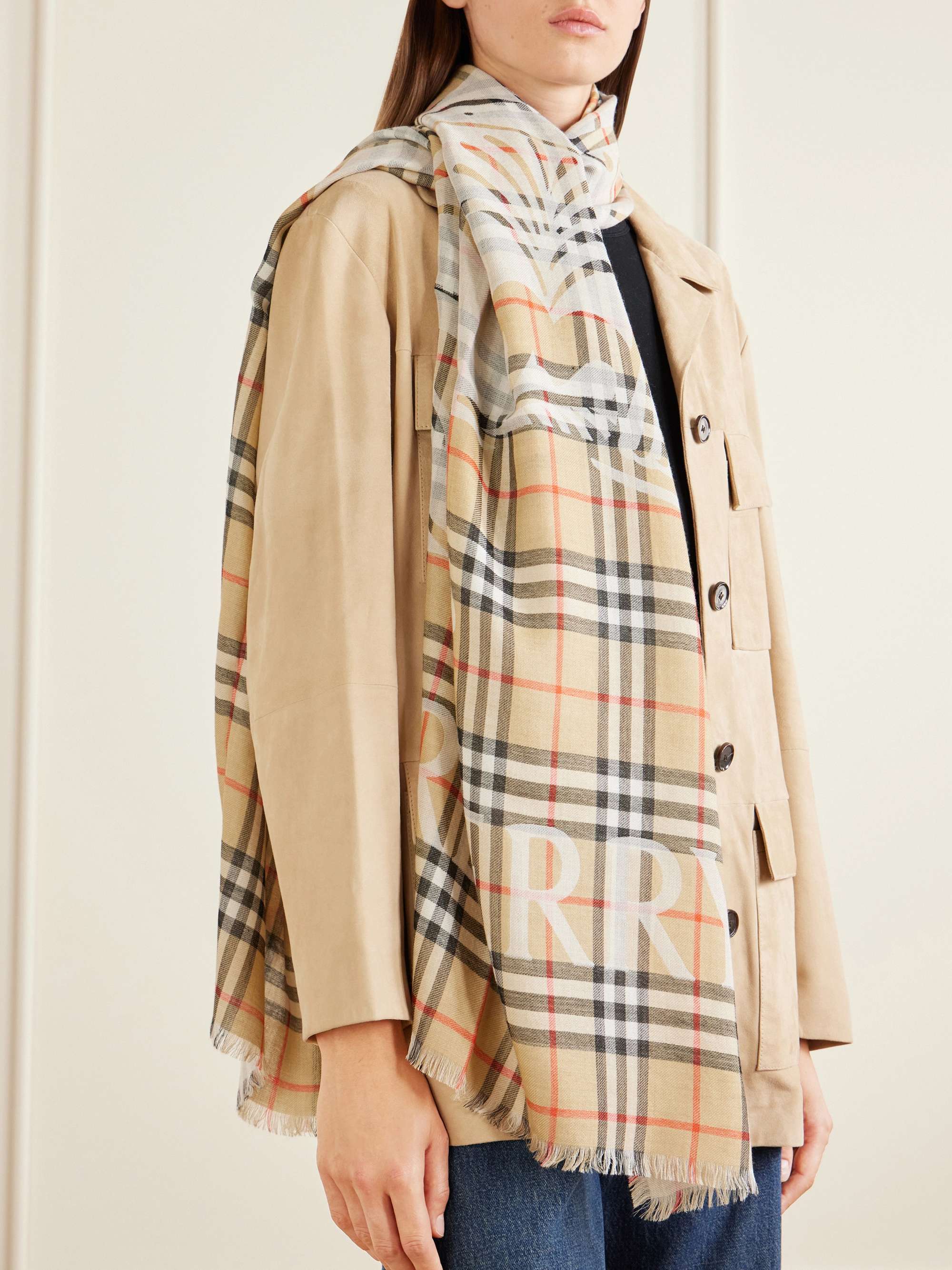 BURBERRY DIARYスカーフ Silk Burberry 'The Burberry Diary' Months