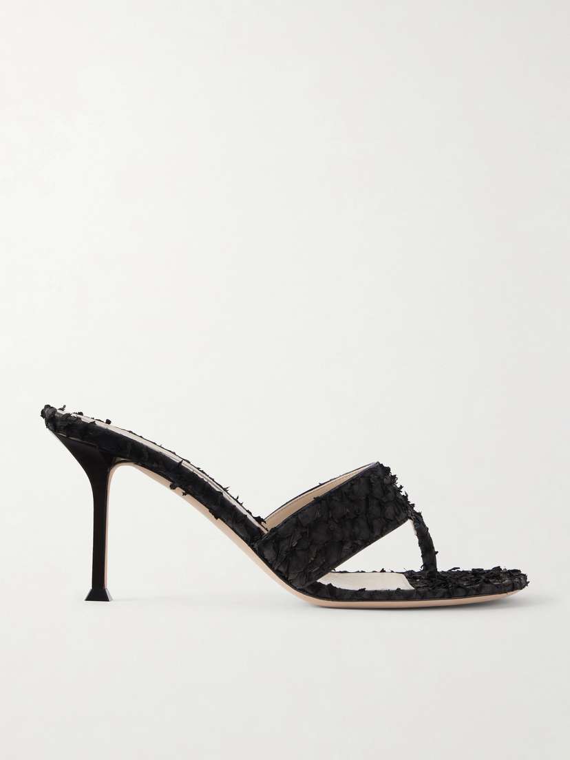 CHRISTEN Helix 75 Leather Thong Sandals | Thumbnail 6