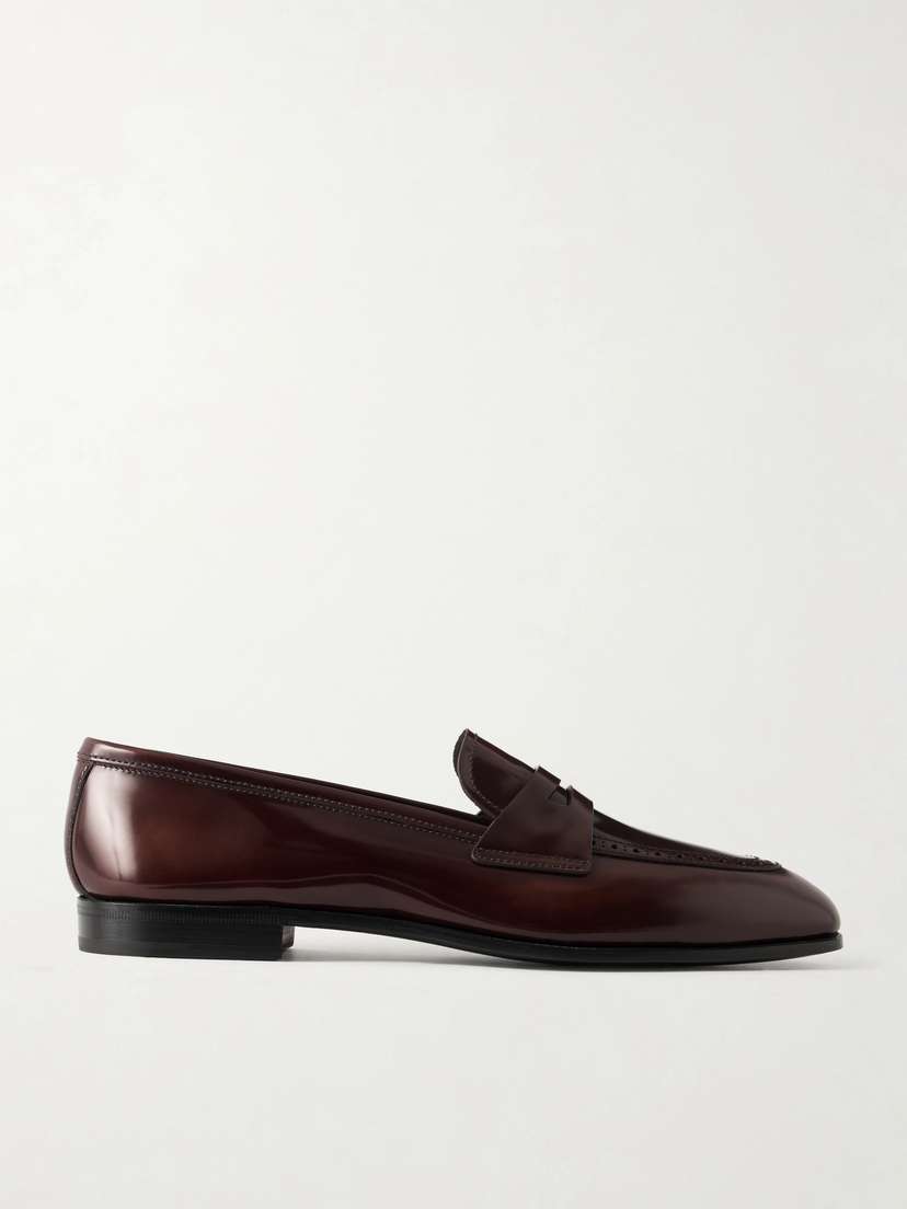 Church's Onyx Leather Loafers