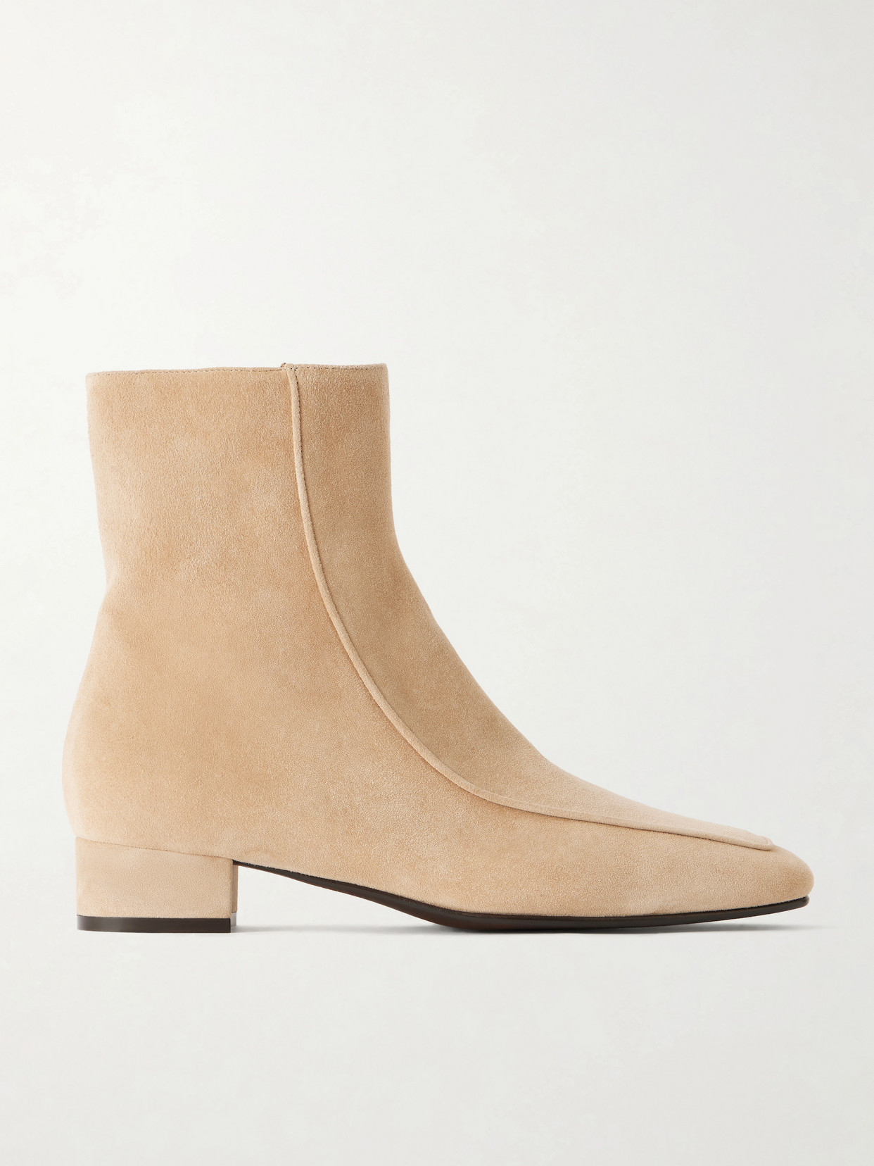 Herbert Levine Shadow Ban 30 Suede Boots In Gold