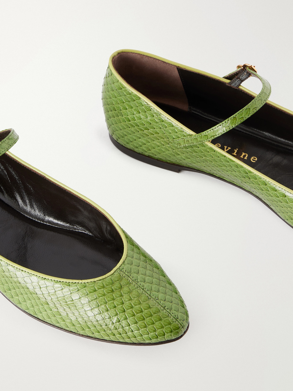 Rule The Day Snake-Effect Ballet Flats