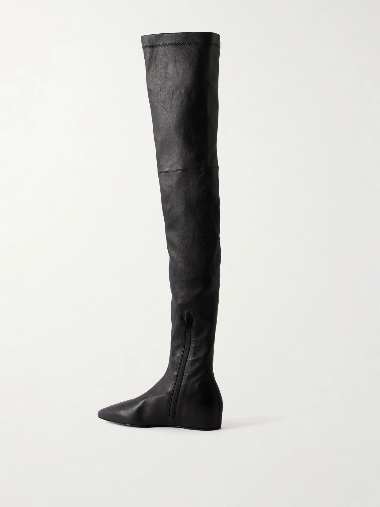 All In All Leather Over-The-Knee Boots
