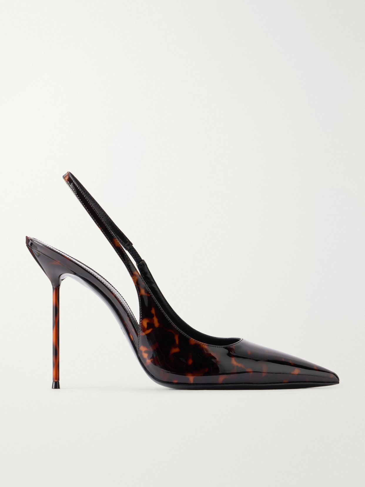 Lidia 105 Patent Leather Slingback Pumps