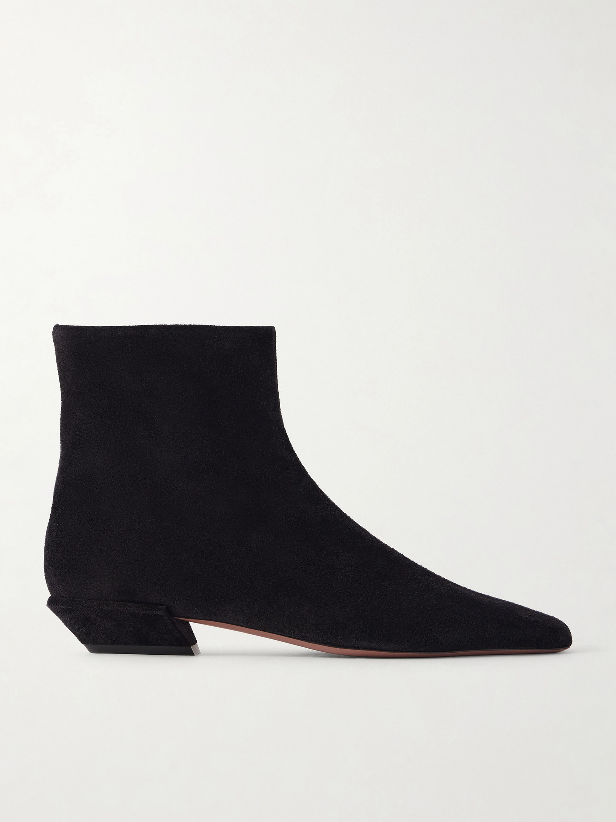 Paris Texas Bettina 25 Suede Ankle Boots In Black