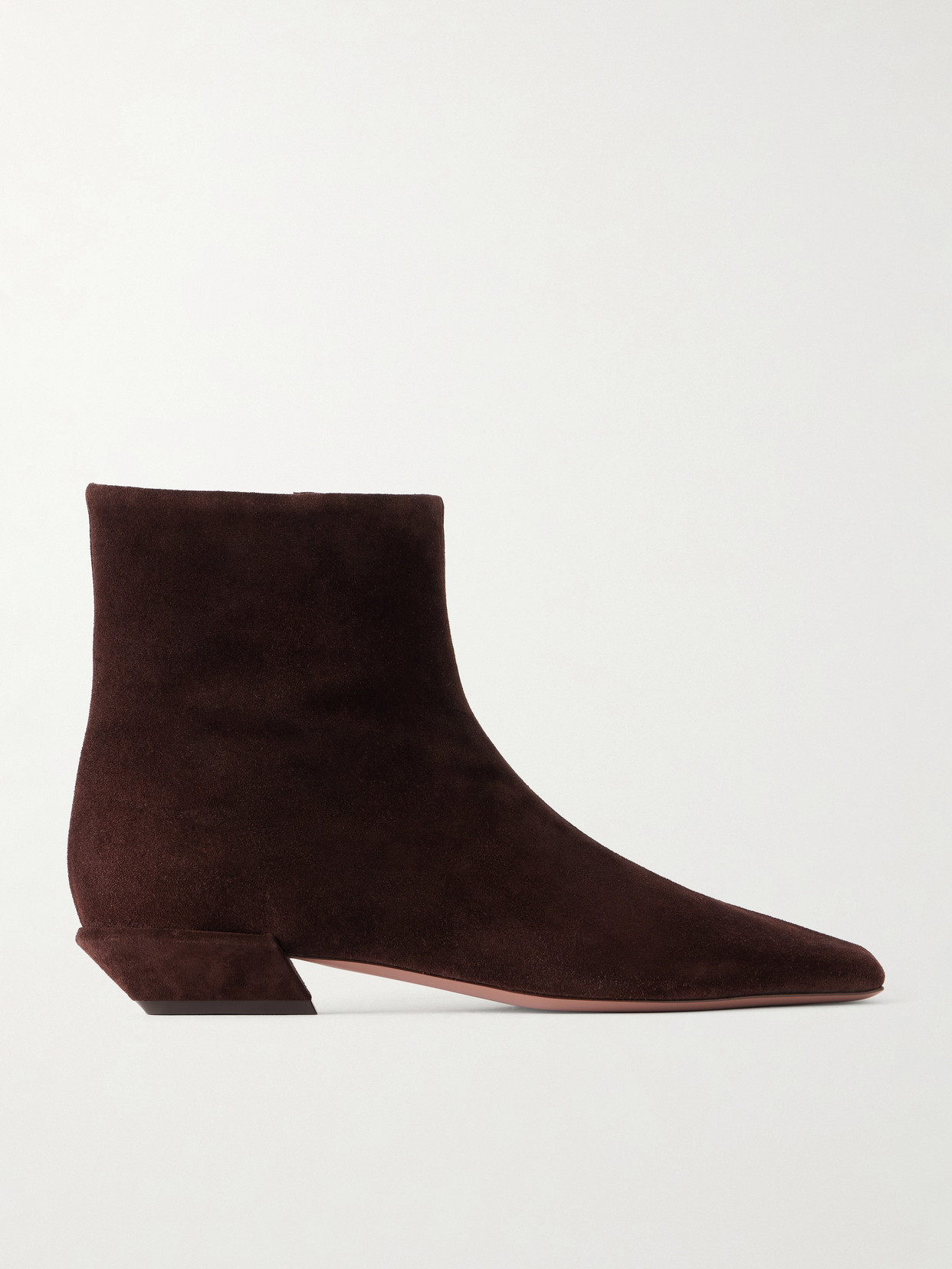 Paris Texas Bettina 25 Suede Ankle Boots In Brown