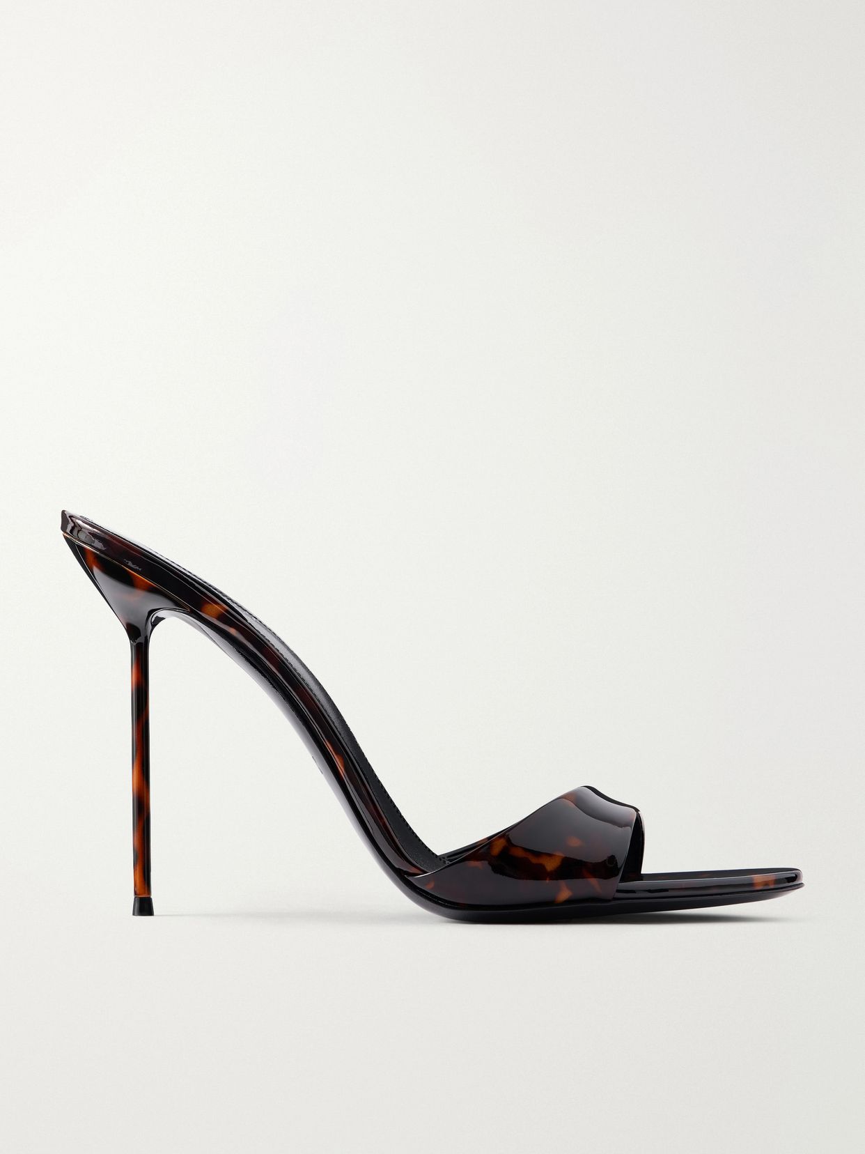 lidia 105 animal print patent leather mules