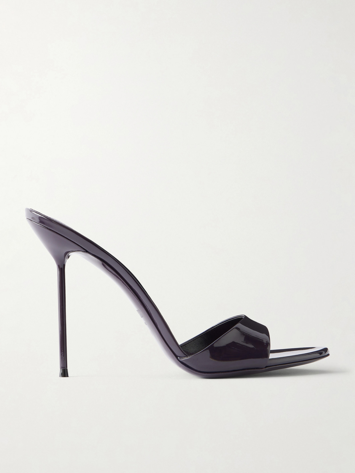 Paris Texas Lidia 105 Patent-leather Mules In Purple