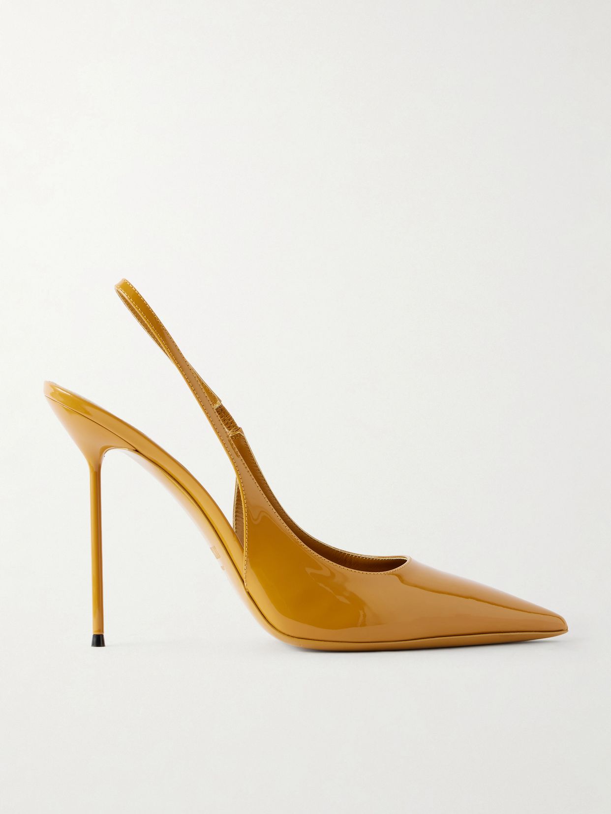 105 Lidia Patent Leather Slingback Pumps