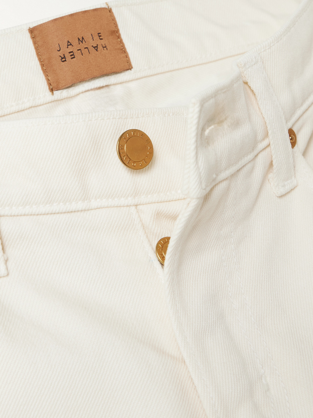 The Low Low-Rise Slim-Leg Jeans