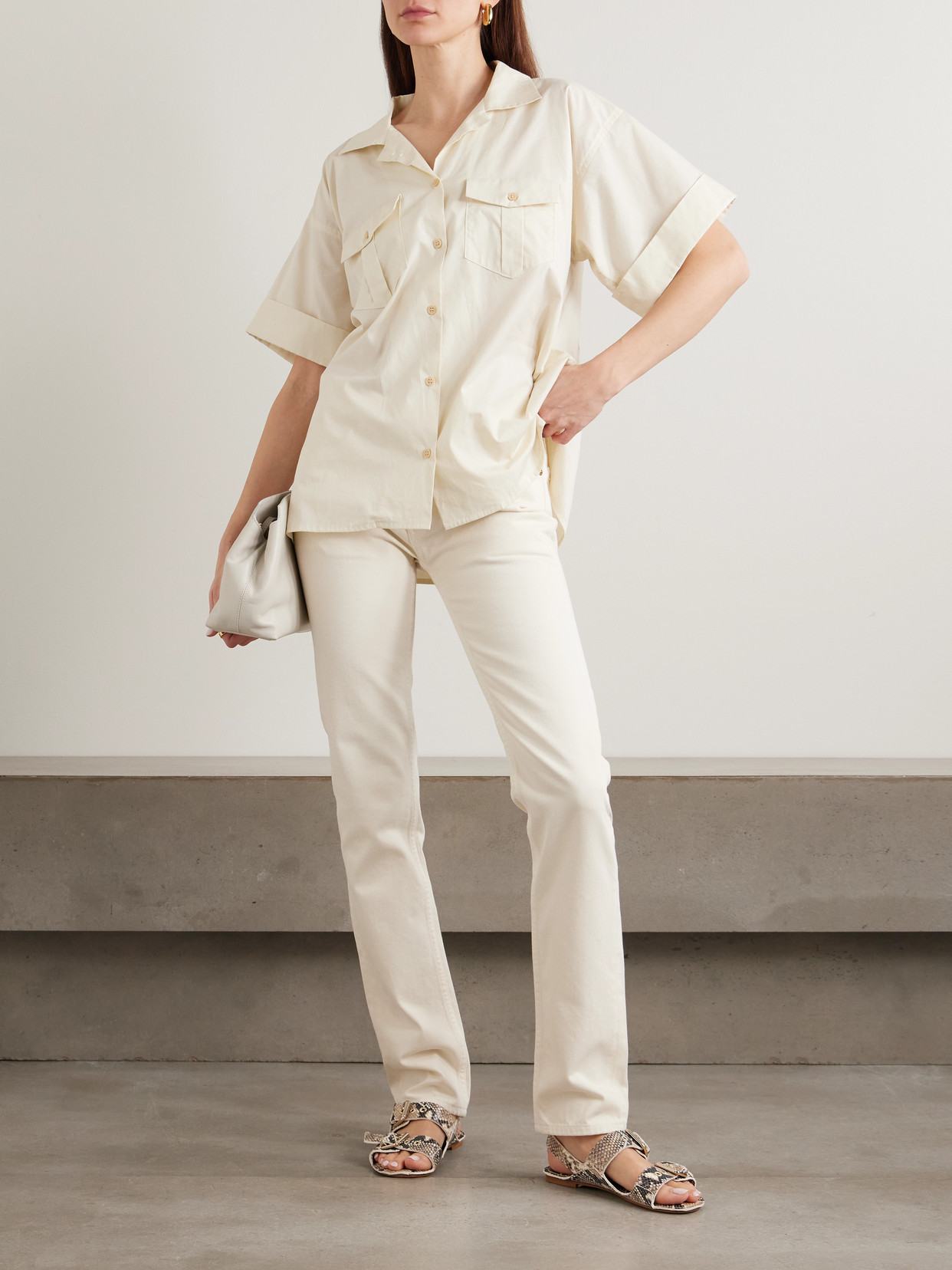 The Low Low-Rise Slim-Leg Jeans